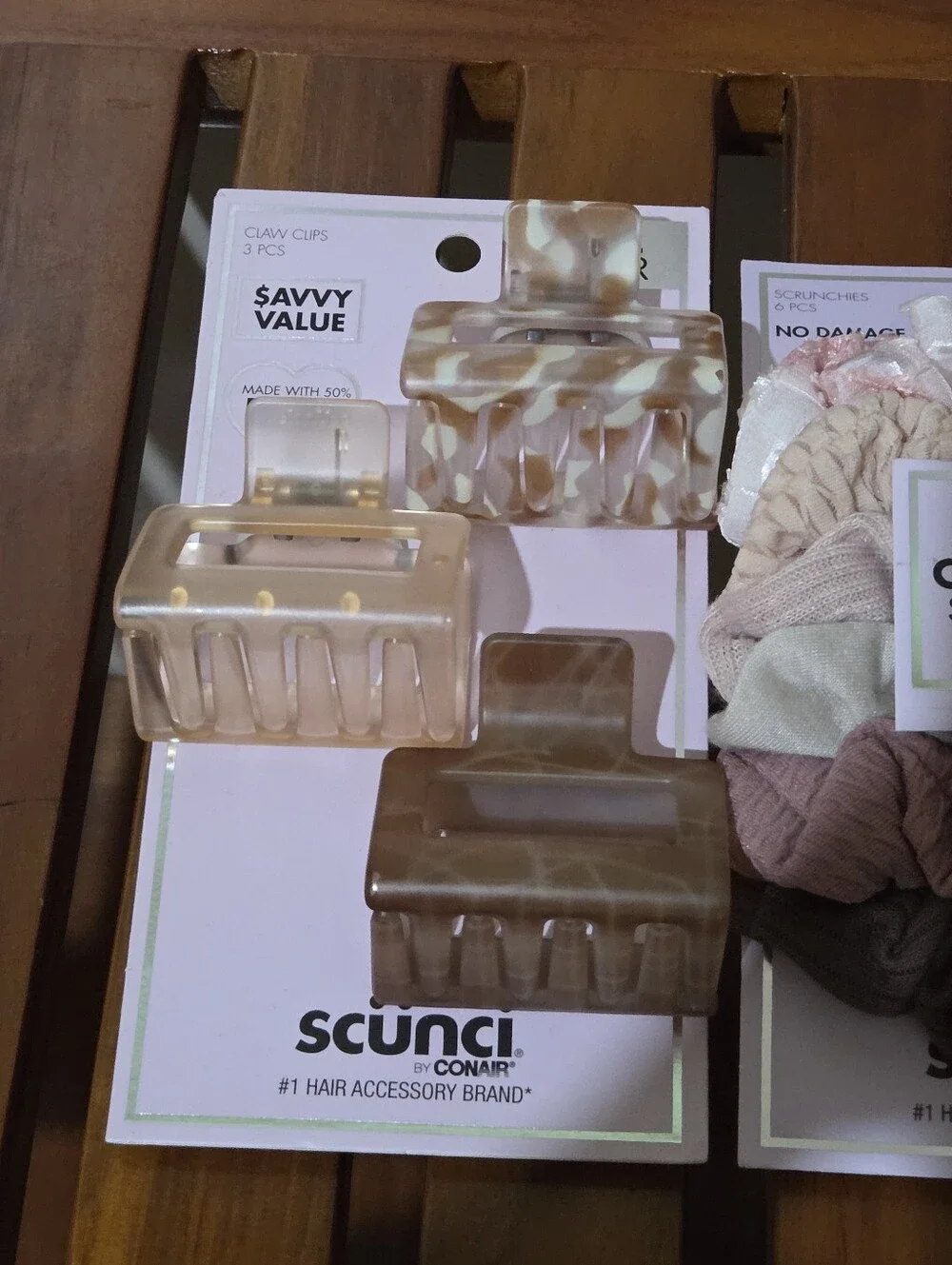 scunci set claw